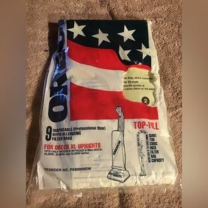 Oreck Disposable Hypo allergenic Filter Bags for Oreck XL Uprights